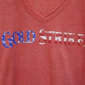 Ladies Gold Strike Casino T-shirt